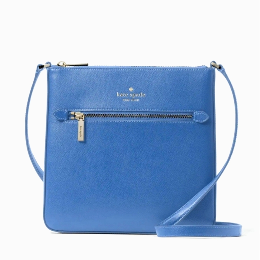 Kate Spade Sadie North women's Crossbody bag in fresh blueberry color NEW - Picture 2 of 16